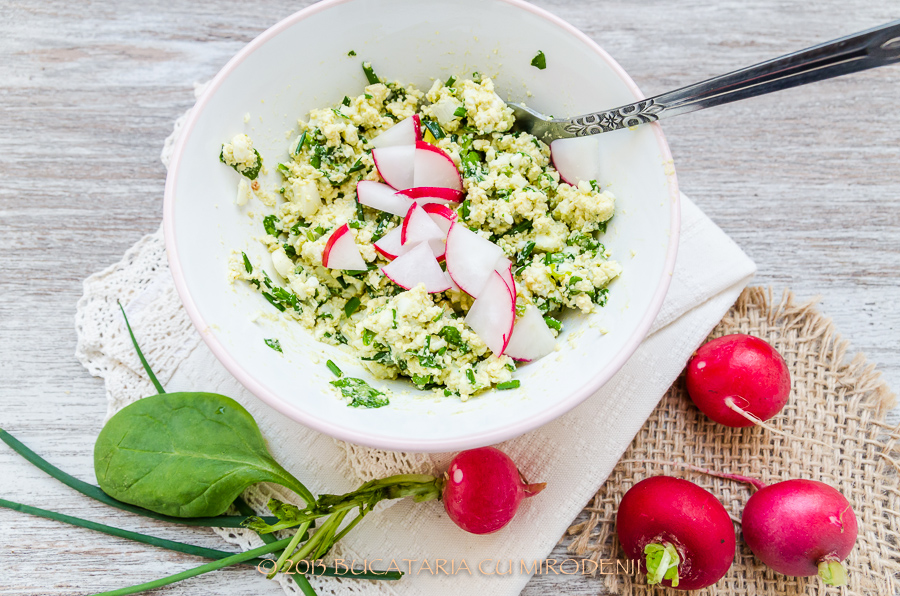 Salata de oua de prepelita