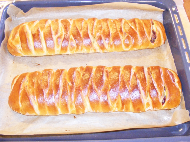 Strudel cu prune