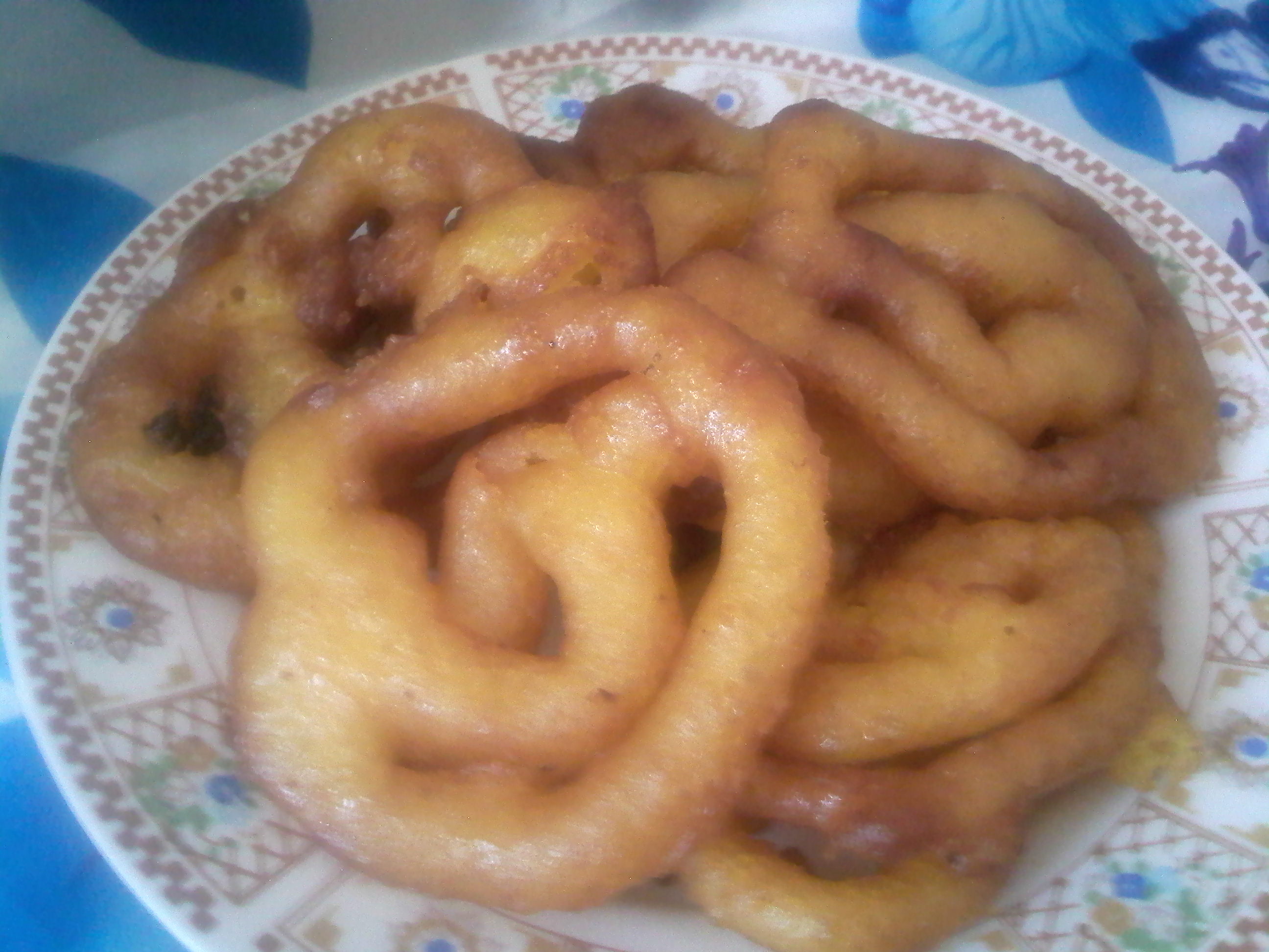 Jalebi(covrigei insiropati)