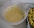 Profiterol cu Crema de vanilie si Topping de ciocolata-5