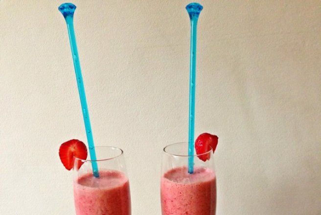 Smoothie de capsuni