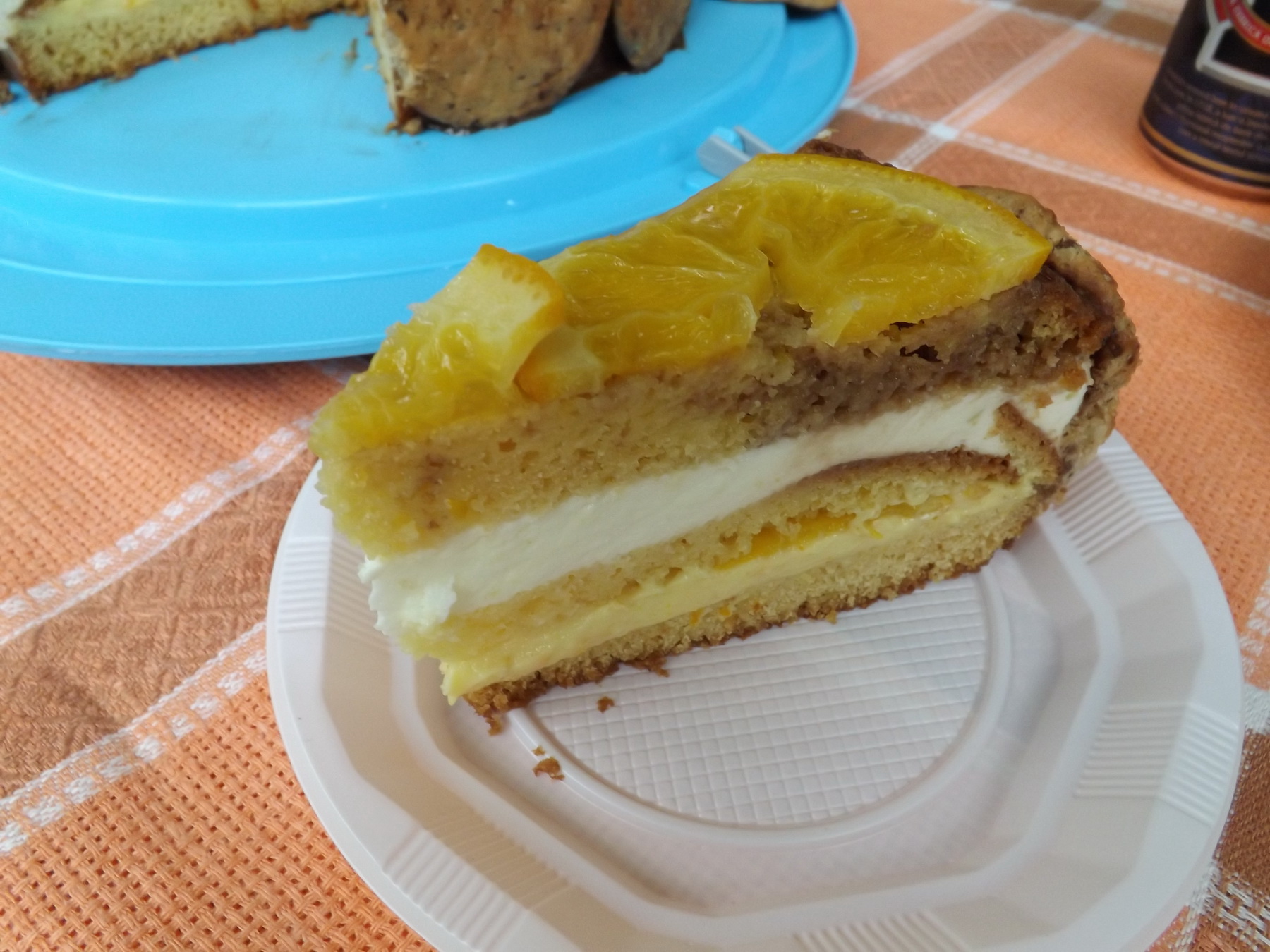 Tort de ciocolata cu portocale