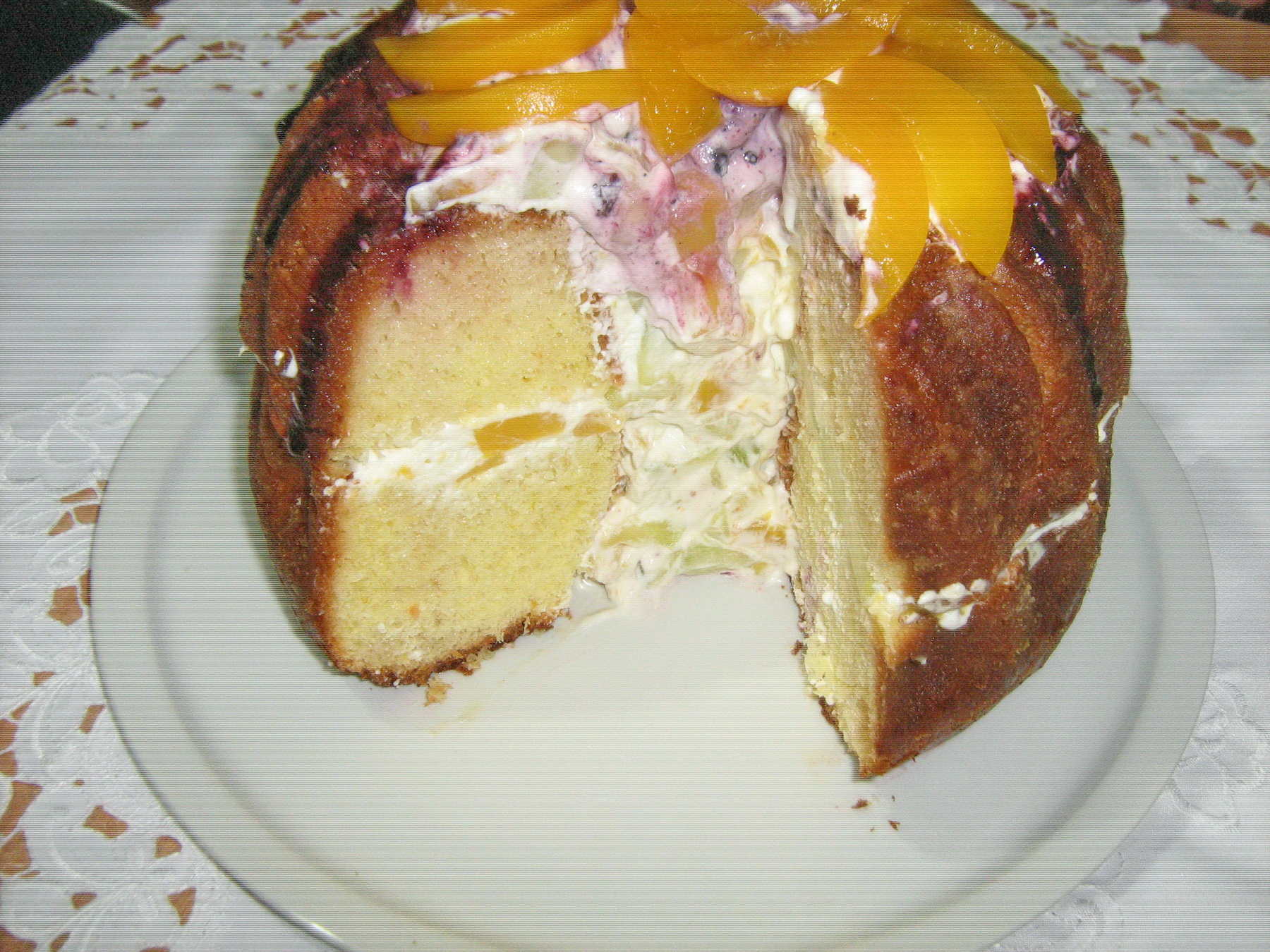 Savarina uriasa sau Baba au Rhum