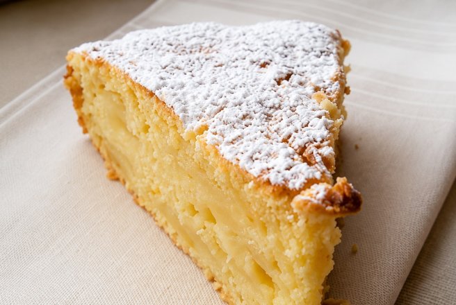 Tort(prajitura) cu mere si pere