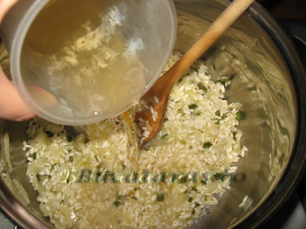 Risotto cu legume si rasol de curcan