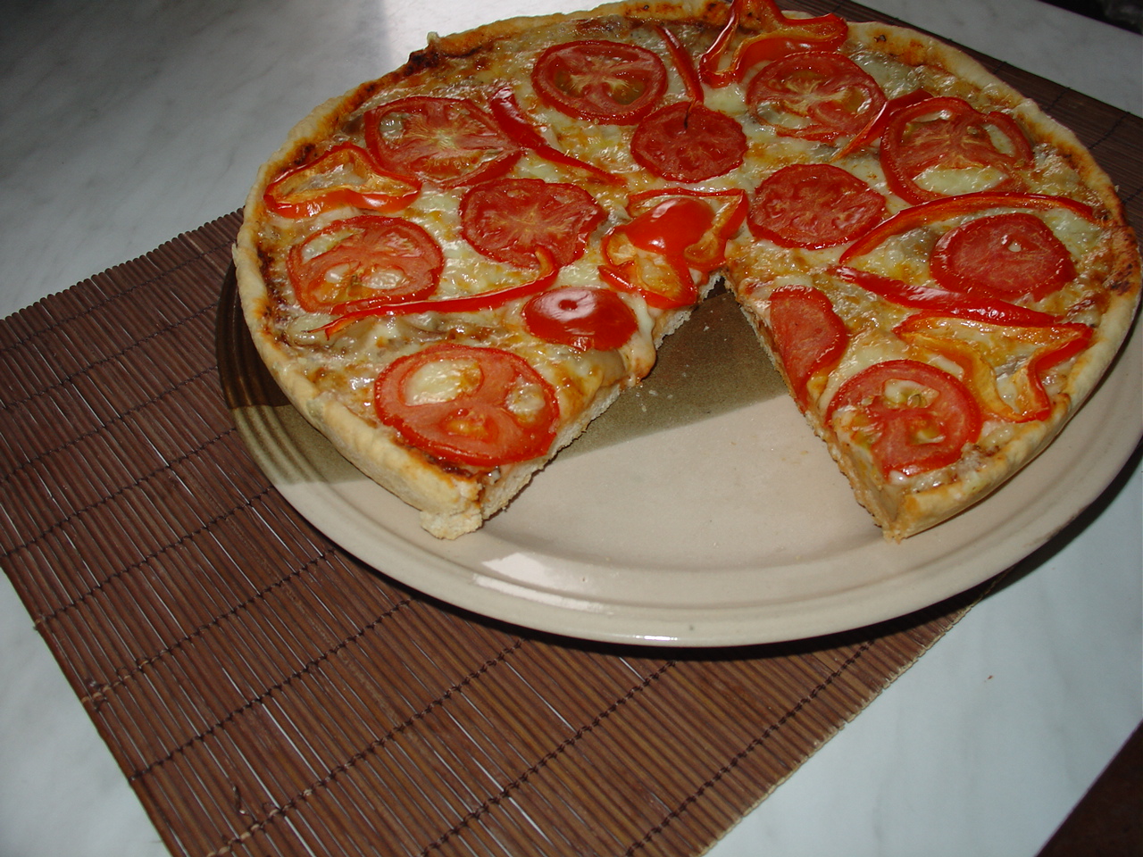 Pizza simpla de casa