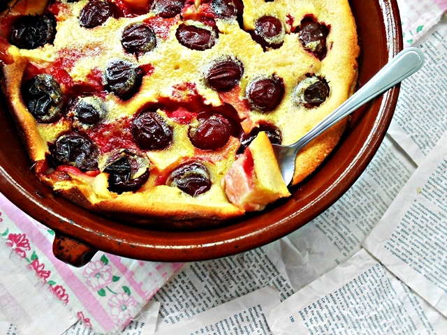 Clafoutis cu prune