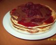 Pancakes cu dulceata de cirese si ciocolata-6