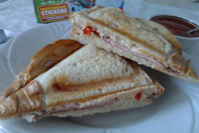 Sandwich cald cu Ceva Fin