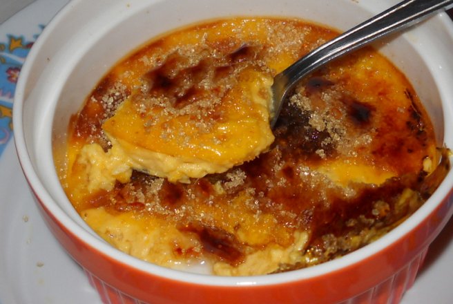 Creme brulee cu crema de bostan