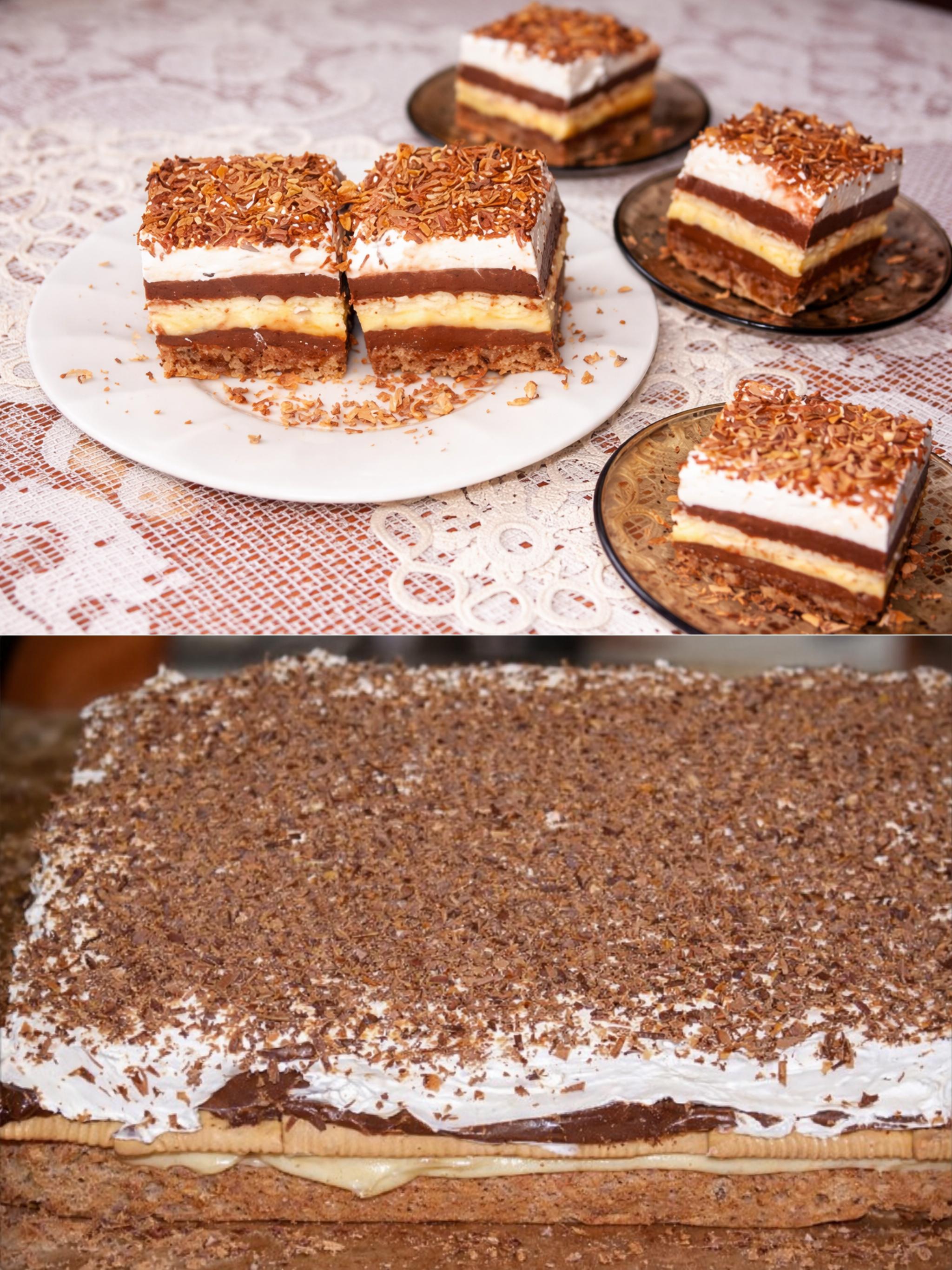 Prajitura Kinder Bueno - Desertul delicios pe gustul copiilor