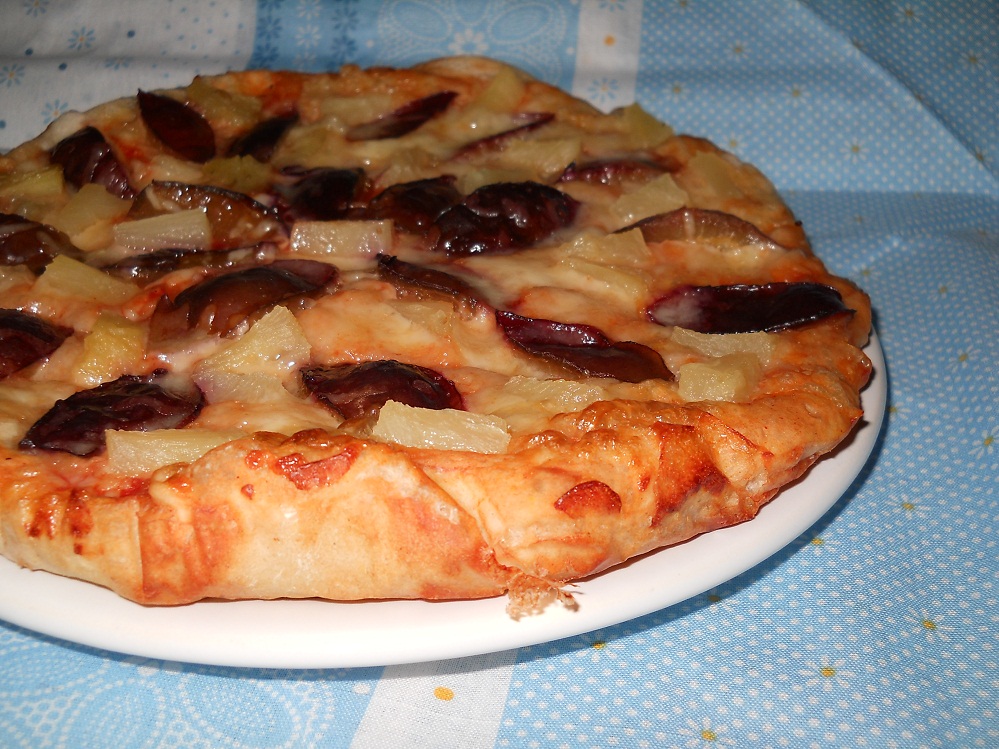 Pizza cu prune