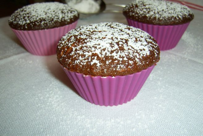 Muffins cu morcovi si zahar brun