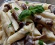 Penne cu ciuperci si sos alb-3