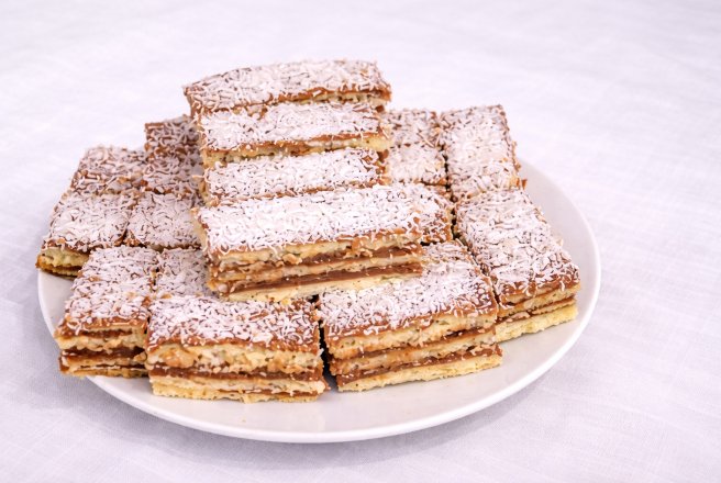 Foi cu bicarbonat de amoniu(saligar) si crema de ciocolata