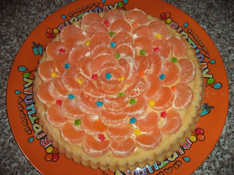 Tarta cu mandarine