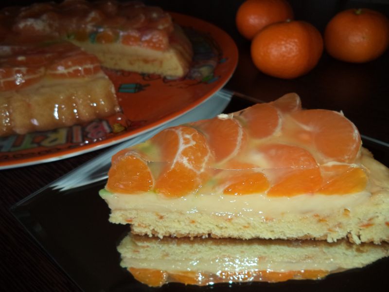 Tarta cu mandarine