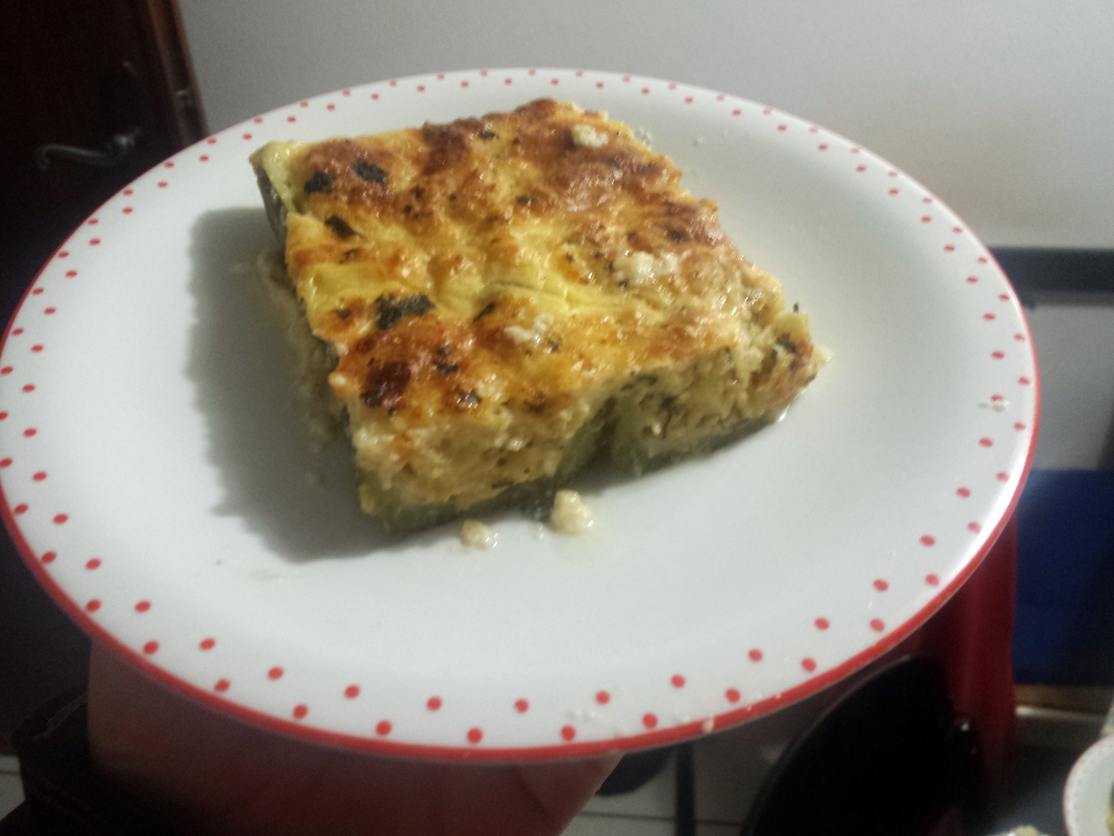 Dovlecei gratinati a la grec