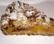 Tarta cu piersici si crumble-7