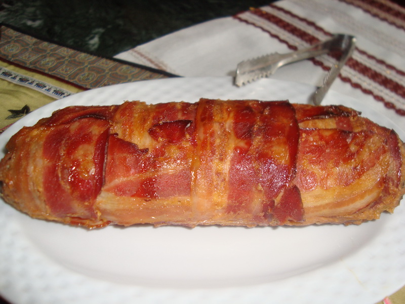 Rulada de carne in bacon