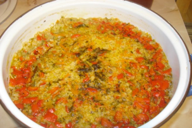 Pilaf cu legume