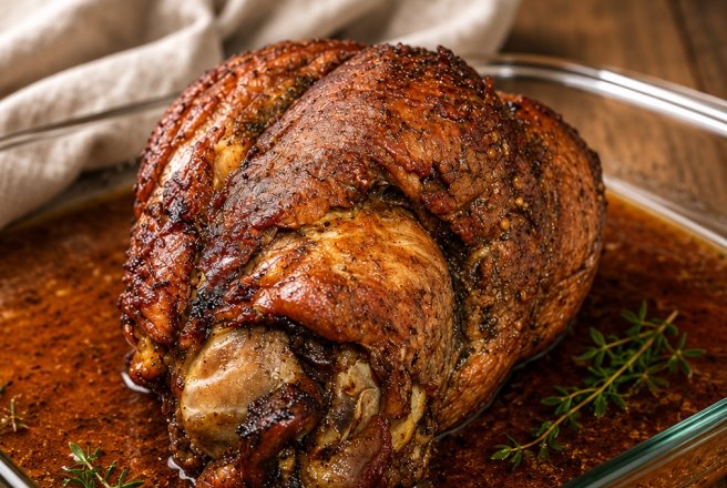 Ciolan bavarez de porc ( Schweinshaxn)