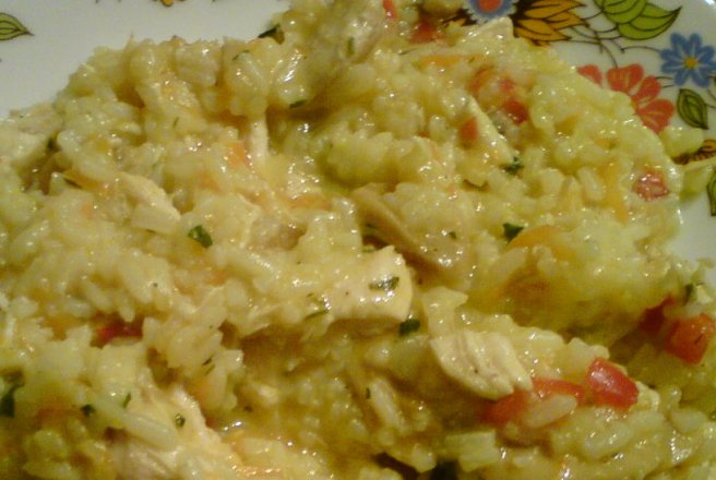 Pilaf de orez cu pui si ciuperci reteta simpla si delicioasa