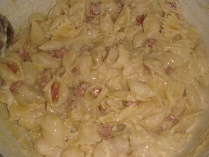 Paste carbonara