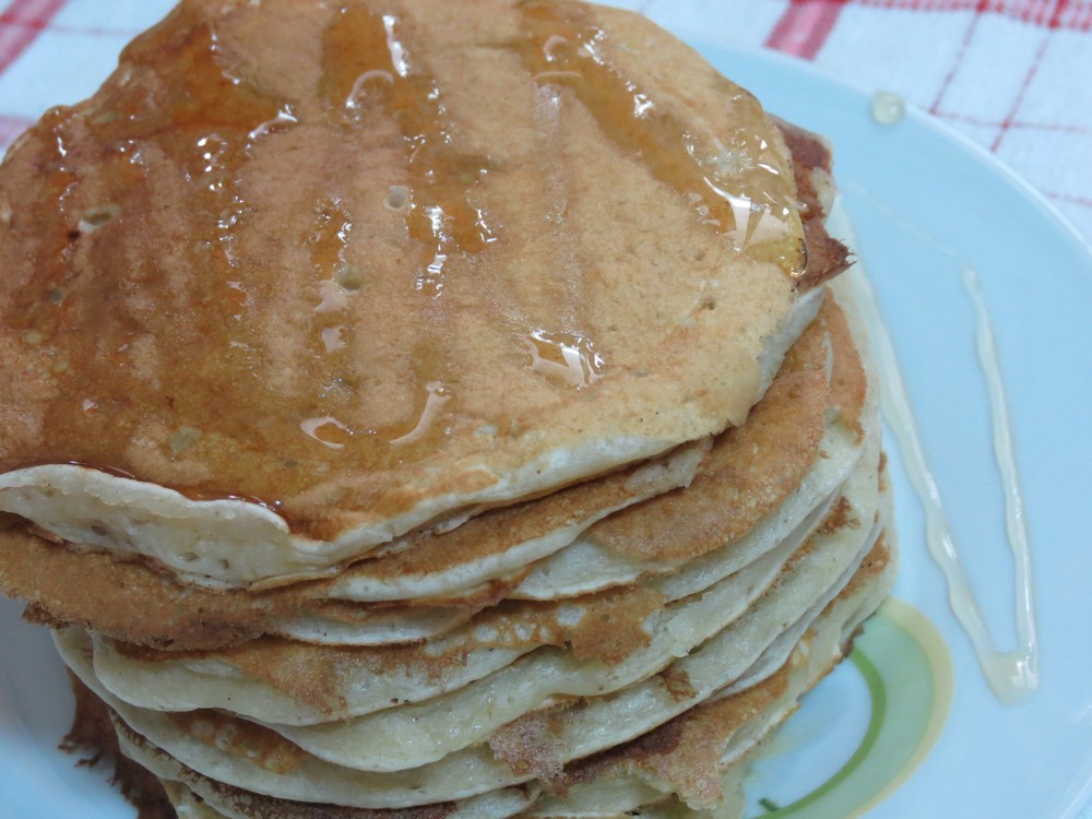 Pancakes cu banane