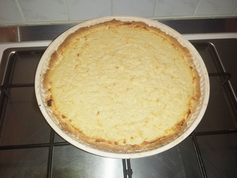 Tarta cu crema de gris si ciocolata