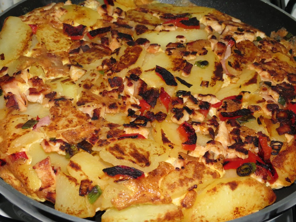 Fritatta cu pui