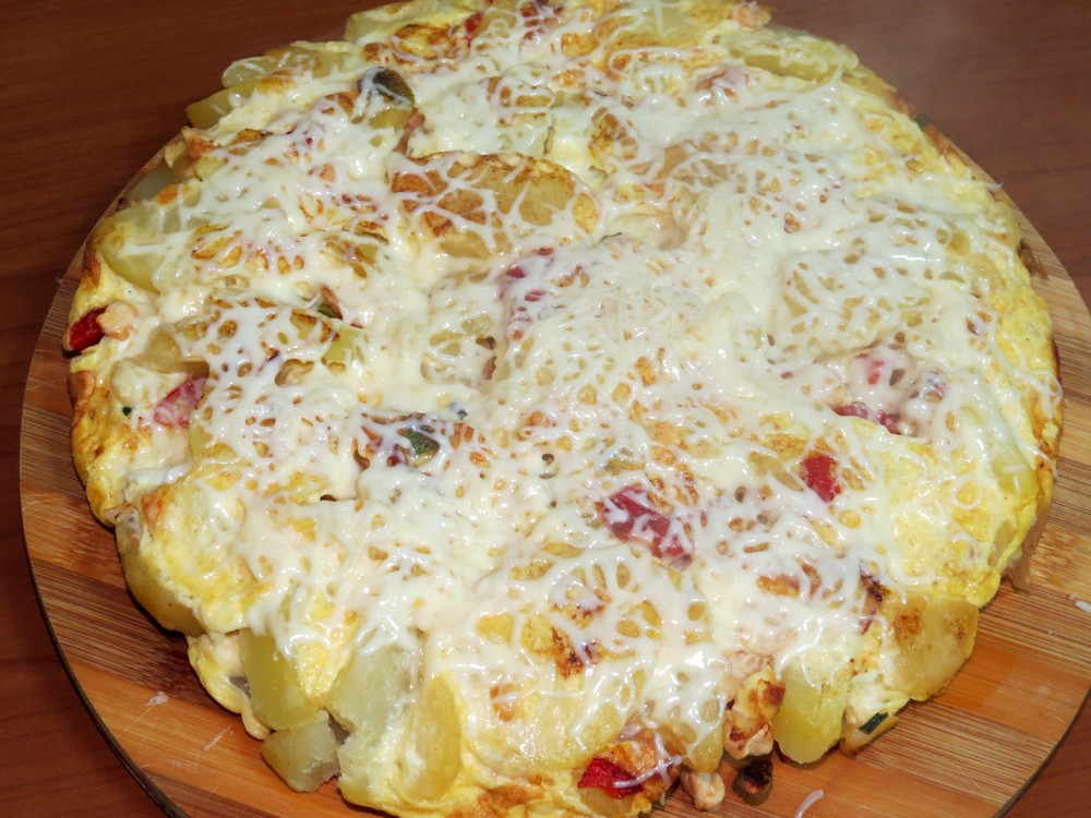 Fritatta cu pui