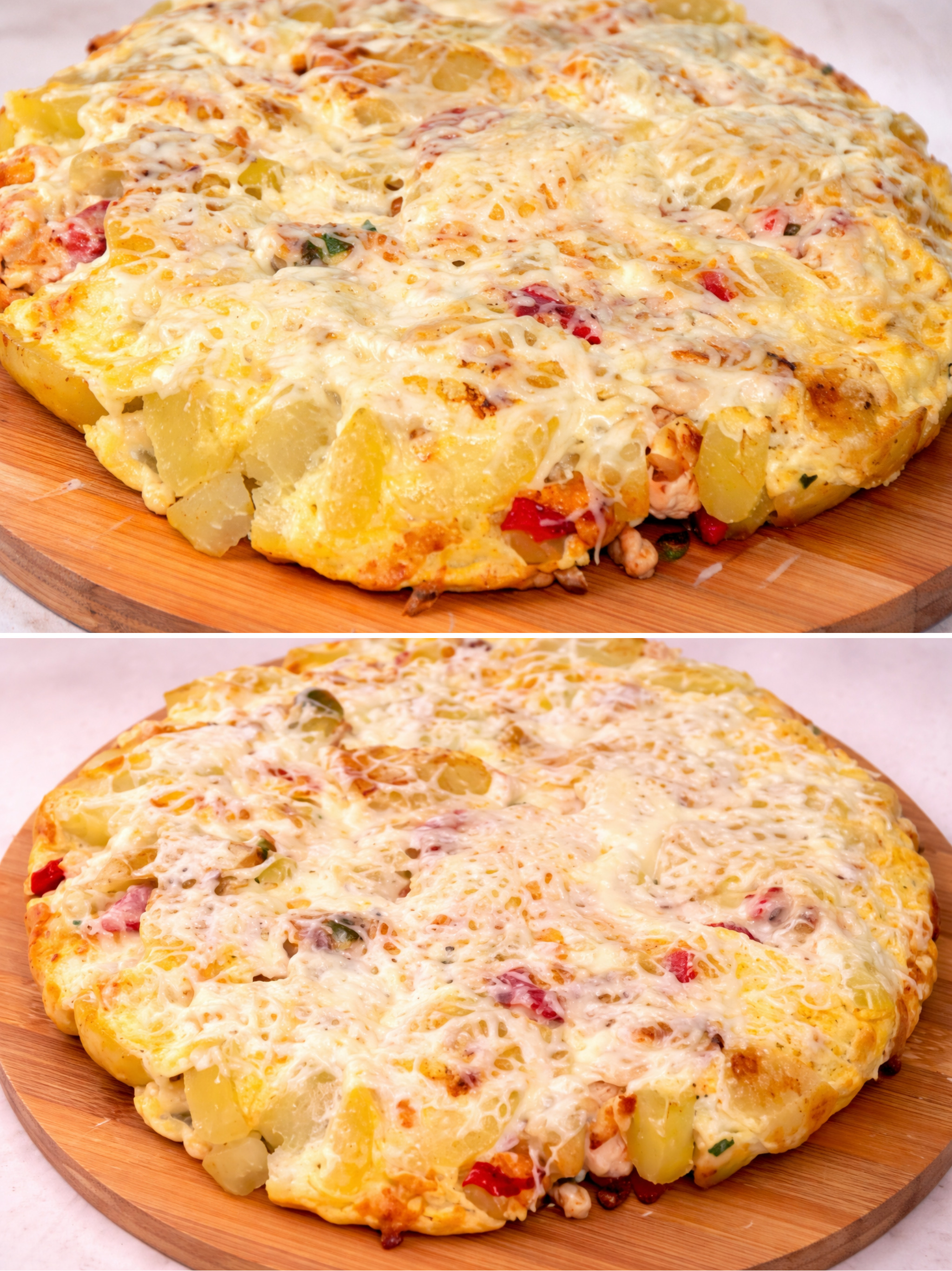 Fritatta cu pui