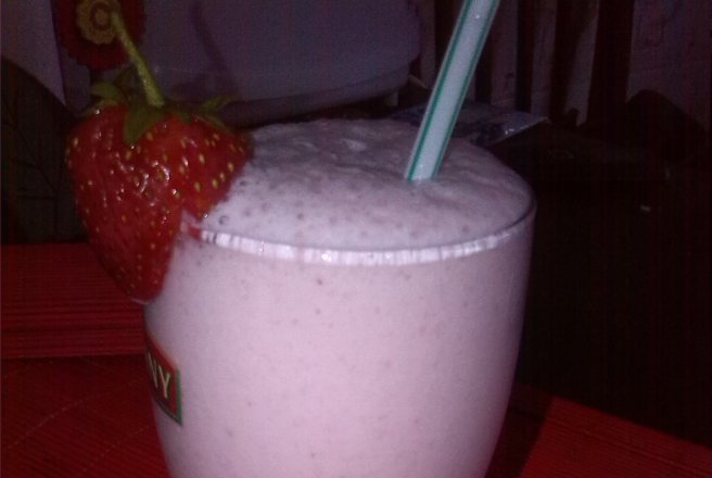 Milkshake cu capsune