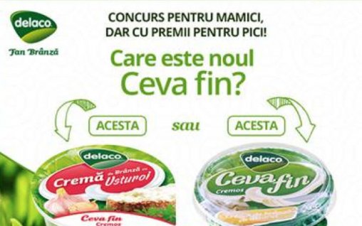 Concurs pentru mamici cu premii pentru cei mici: Ghiceste noul ambalaj Cremă de brânză!