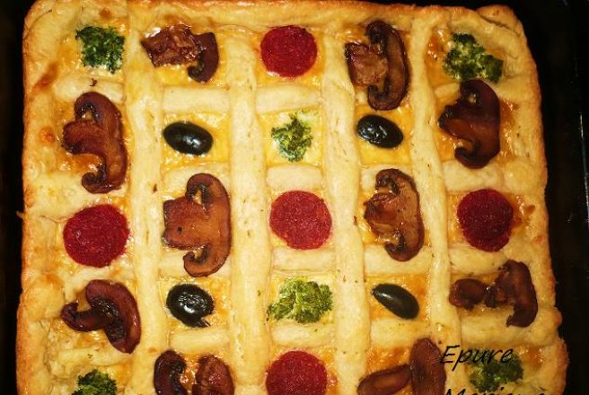 Pizza in patratele