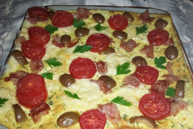 Frittata pizzaiola la cuptor