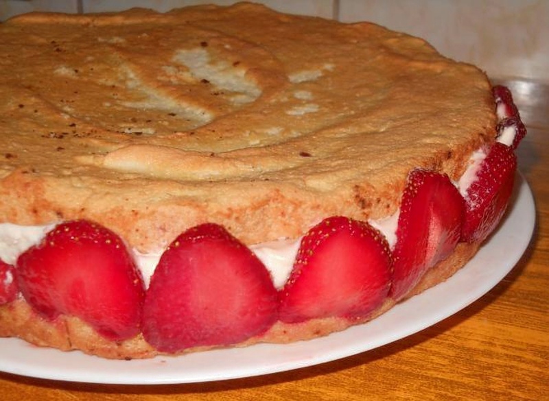 Tort bavareza de capsuni