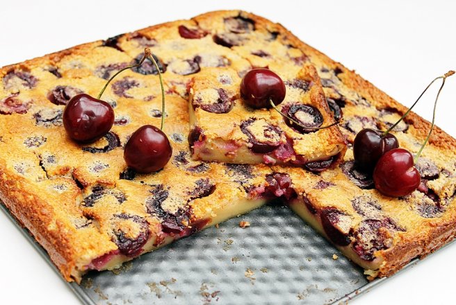 Clafoutis  cu cirese