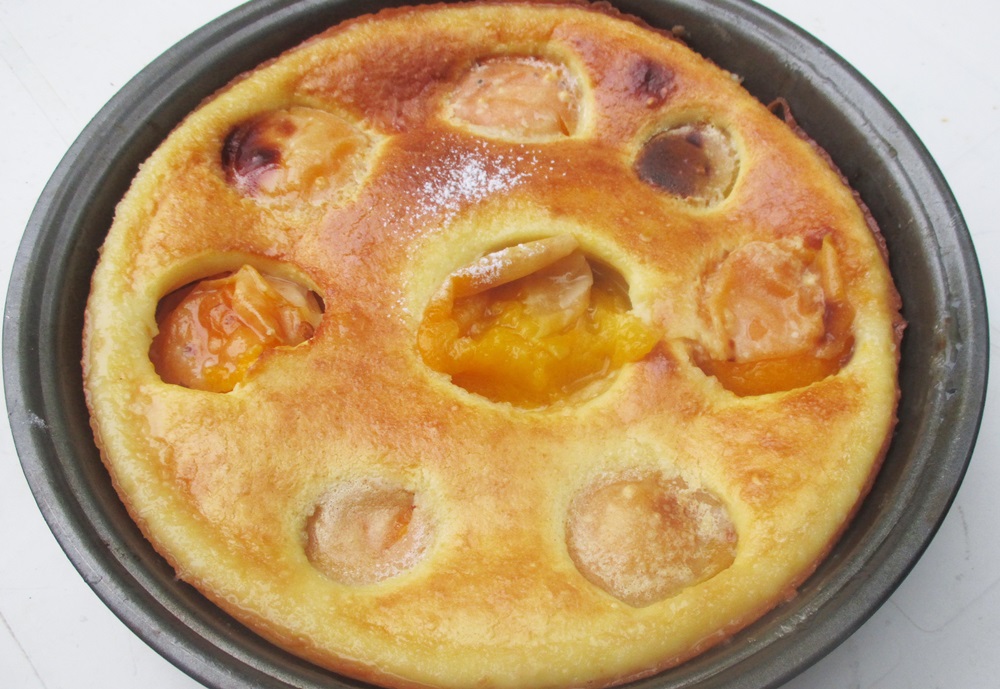 Clafoutis cu caise