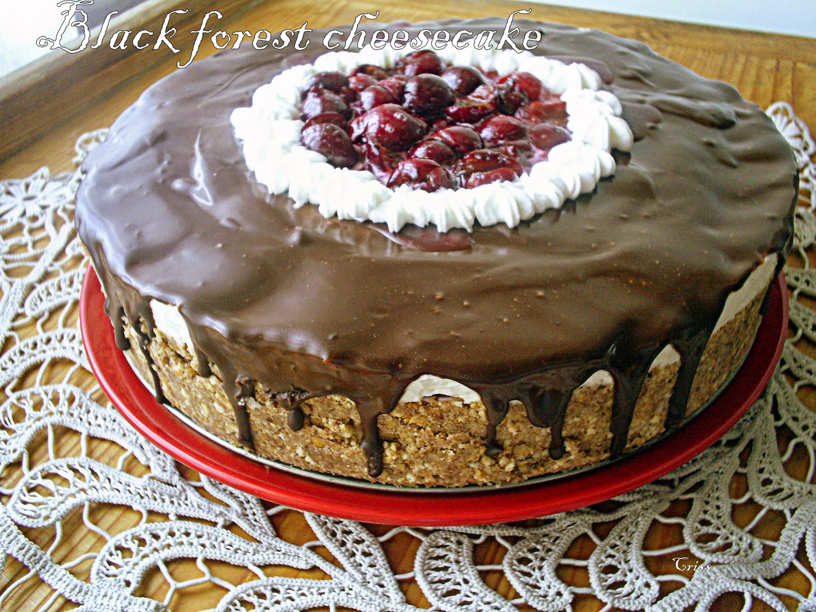 Black Forest Cheesecake