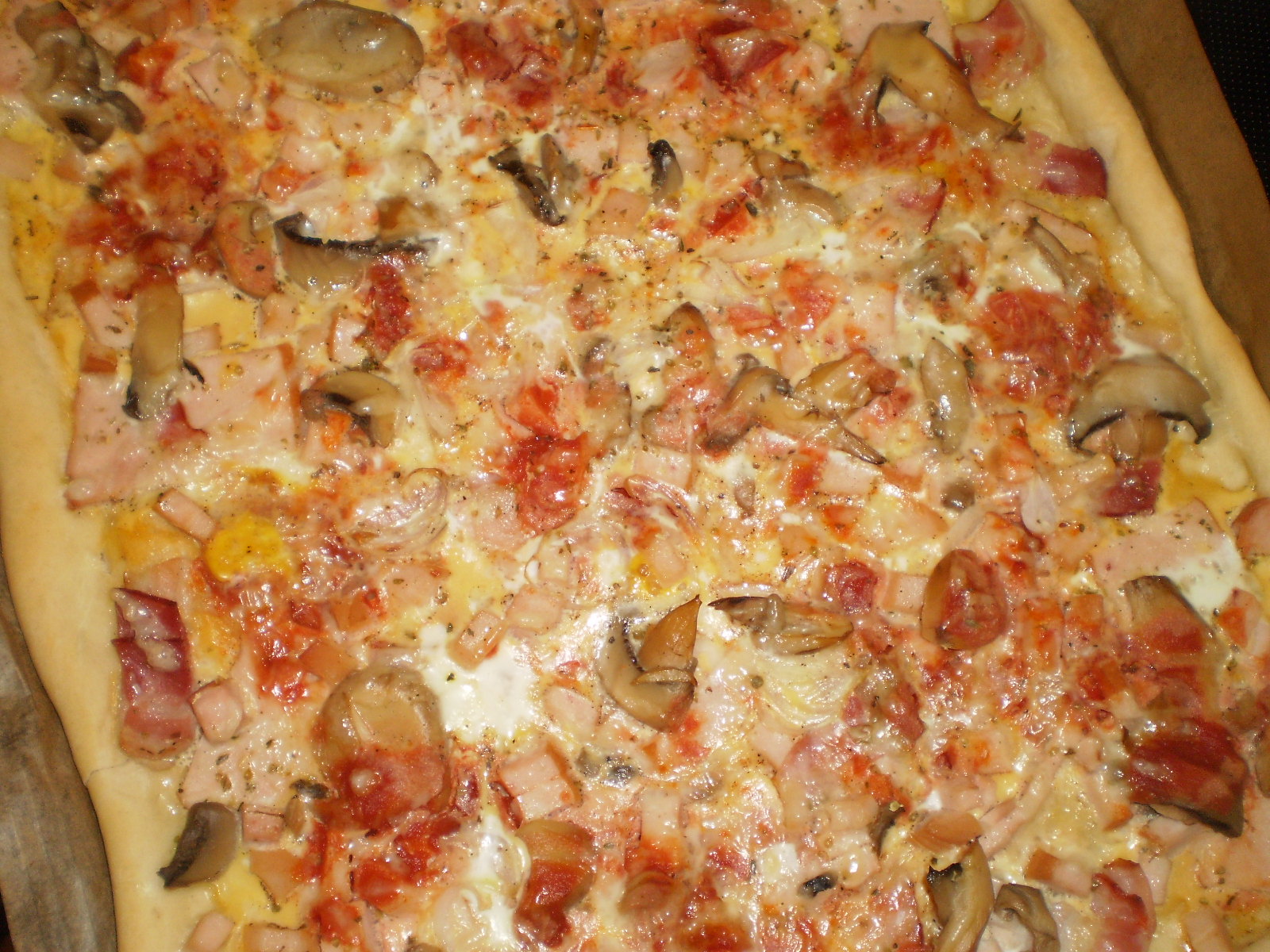 Pizza pufoasa