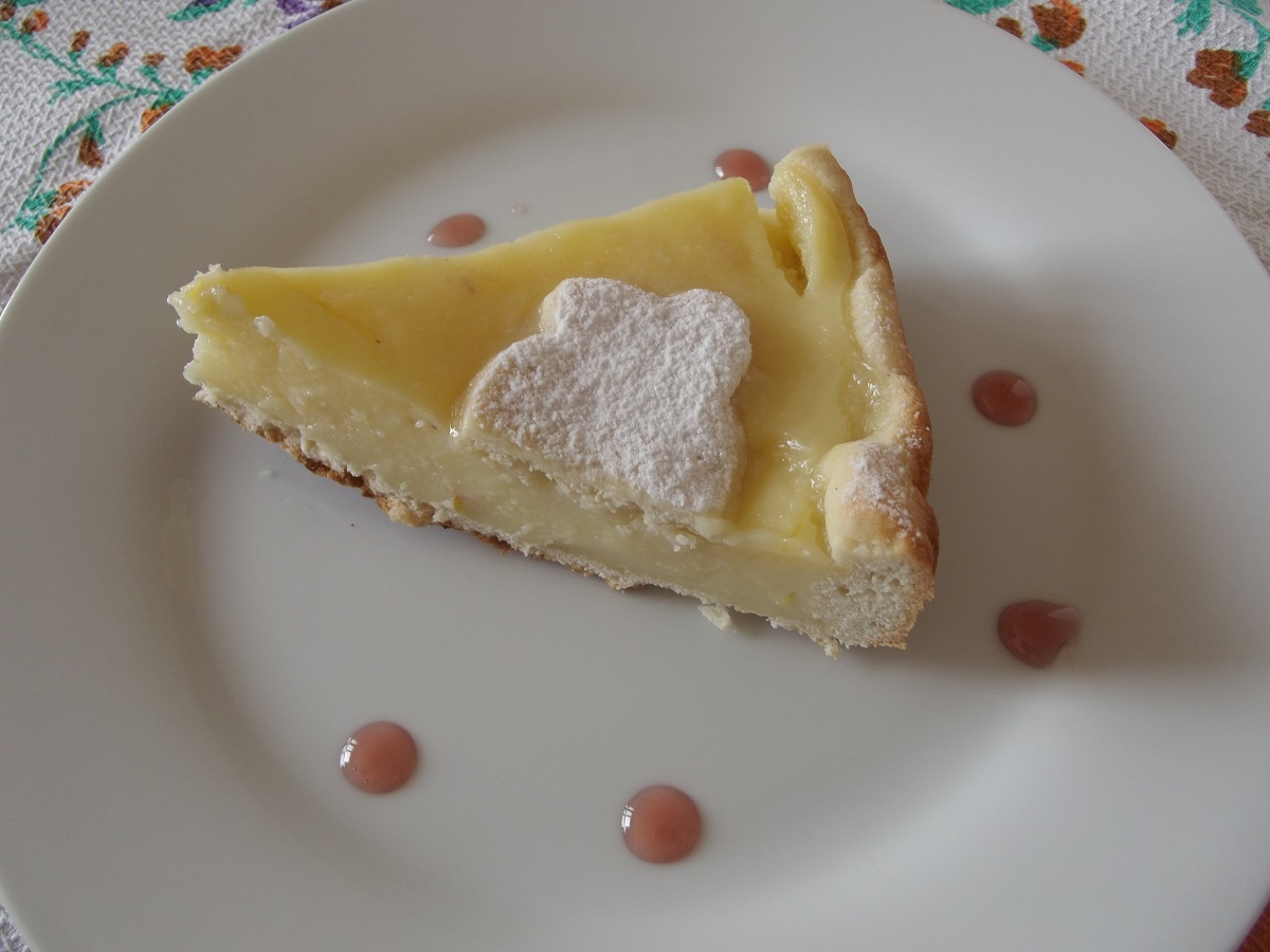 Tarta cu crema de lamaie