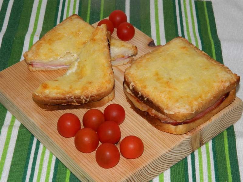 Sandwich croque  monsieur