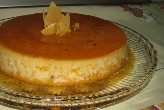 Flan cu dovleac si sos caramel