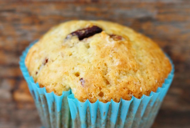 Muffins cu ciocolata si aroma de portocale