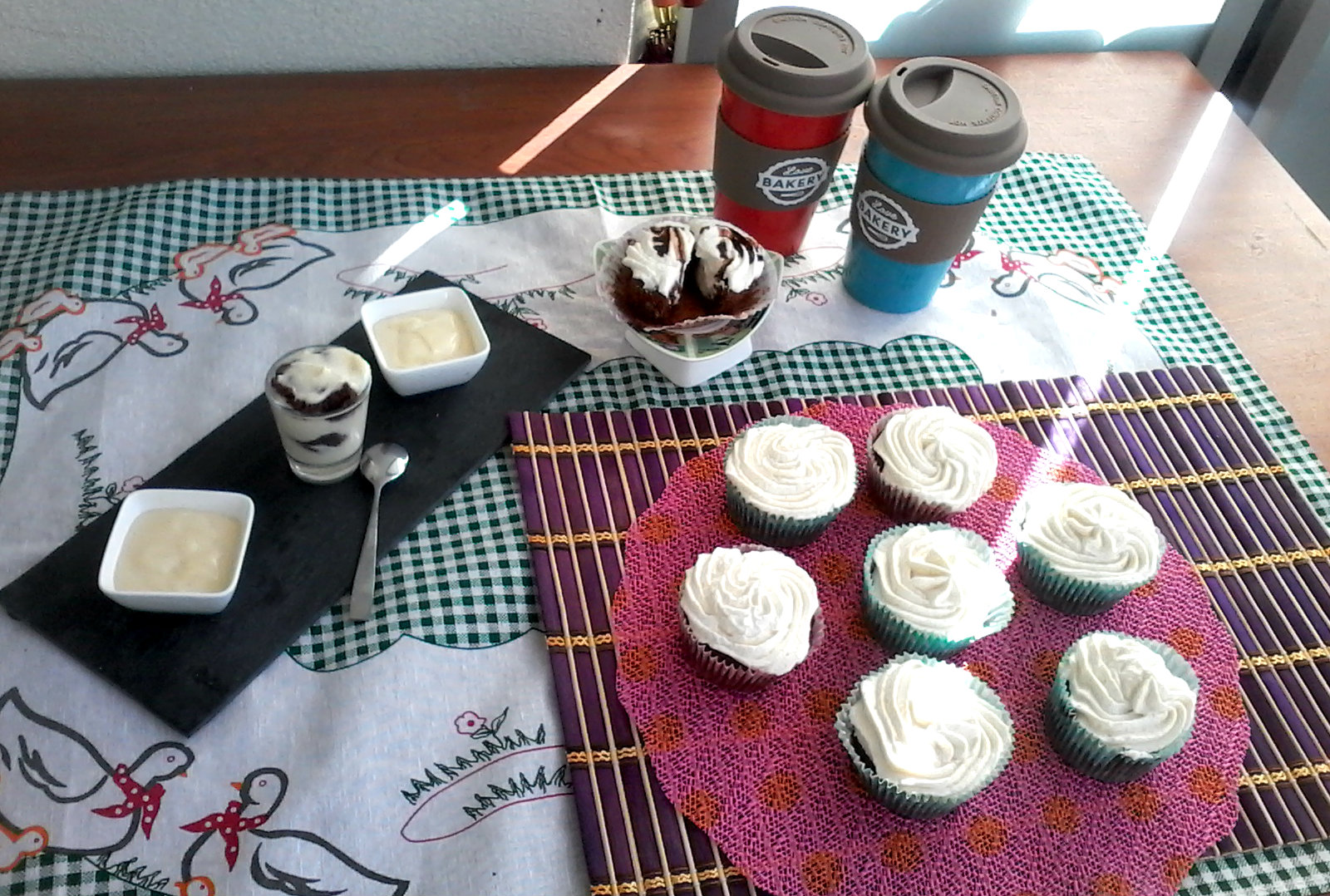 Muffins cu crema de lamaie