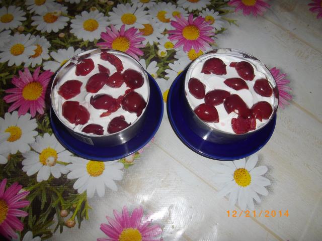 Cheesecake rapid cu fructe