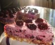 Cheesecake cu iaurt si mure-14