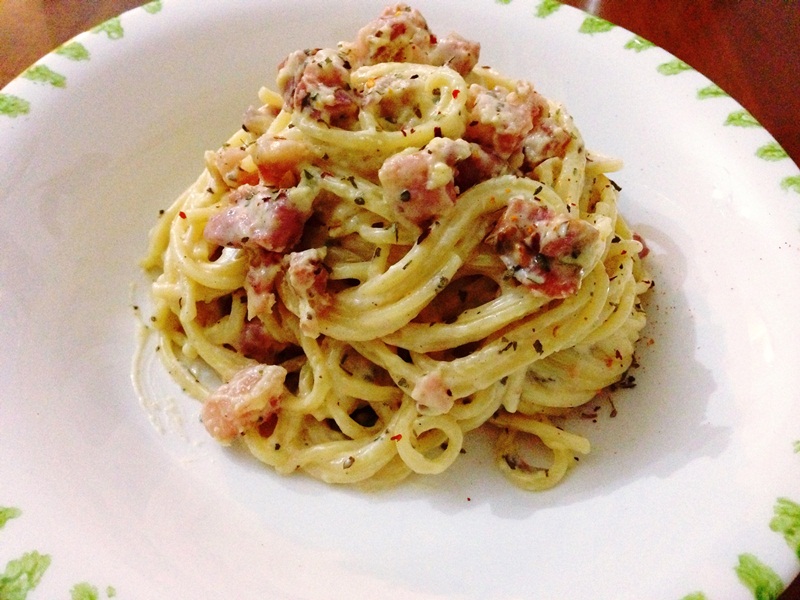 Spaghete carbonara, reţetă delicioasa